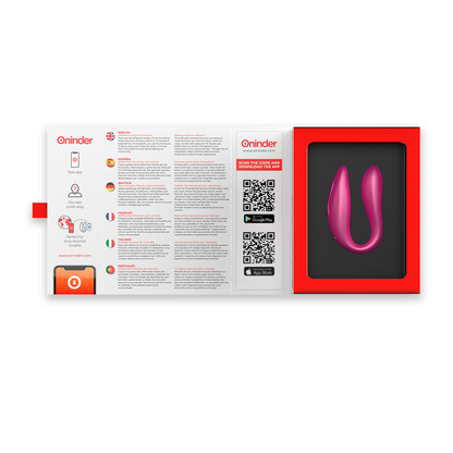 ONINDER - LISBOA STIMOLATORE ROSA DEL PUNTO G E DEL CLITORIDE - APP ROSA GRATUITA