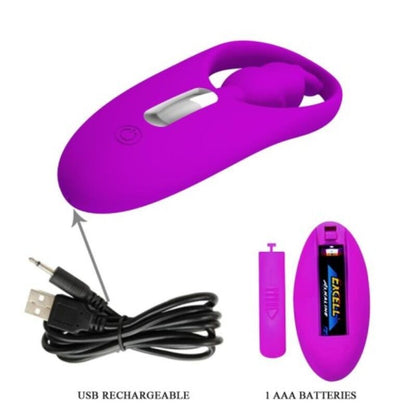 PRETTY LOVE - STIMOLATORE PER MUTANDINE WILD RABBIT CON TELECOMANDO IN LILLA