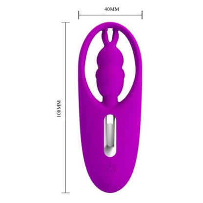 PRETTY LOVE - STIMOLATORE PER MUTANDINE WILD RABBIT CON TELECOMANDO IN LILLA