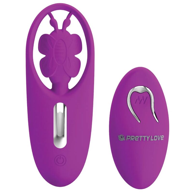 PRETTY LOVE - STIMOLATORE PER MUTANDINE A FARFALLA DANZANTE CON TELECOMANDO LILLA