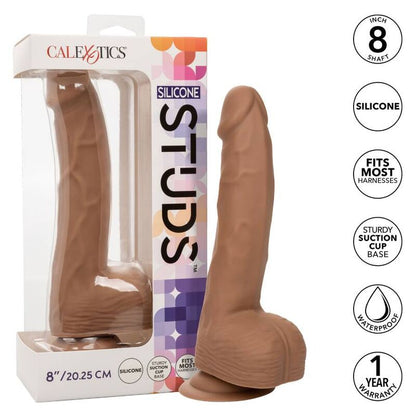 CALEXOTICS - BORCHIE IN SILICONE 20,32 CM MARRONE