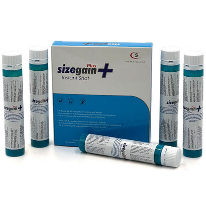 500 COSMETICI - SIZEGAIN PLUS INSTANT SHOT MASCHILE INTELLIGENT 5 UNITÀ