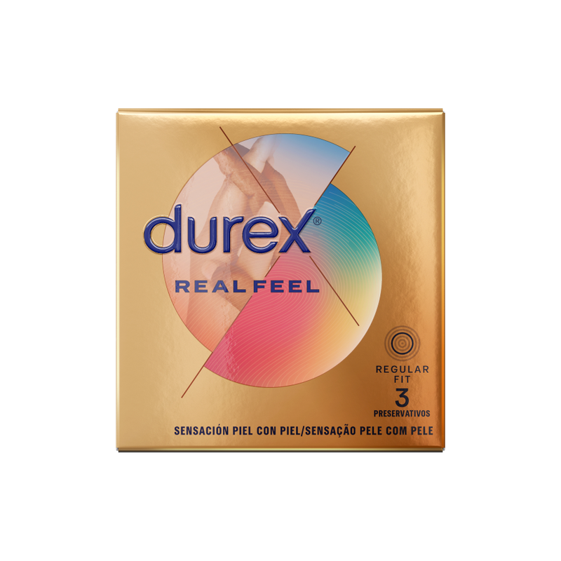 DUREX - PRESERVATIVI REAL FEEL 3 PEZZI