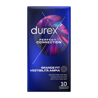 DUREX - PERFECT CONNECTION EXTRA LUBRIFICANTE SILICONE 10 UNITÀ