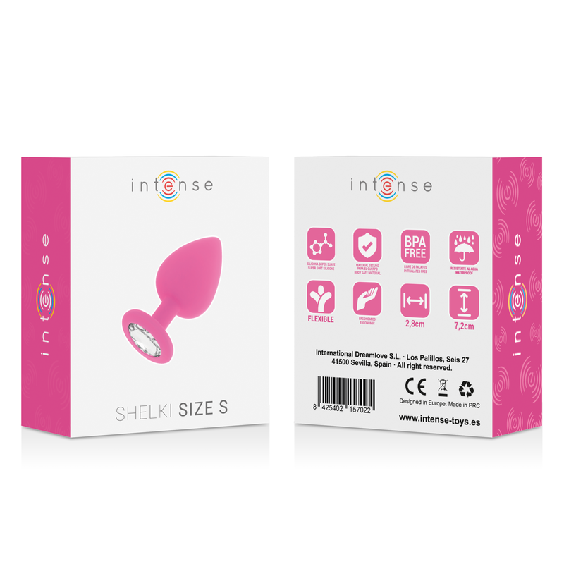 INTENSO - SHELKI S PLUG ANALE FUCSIA