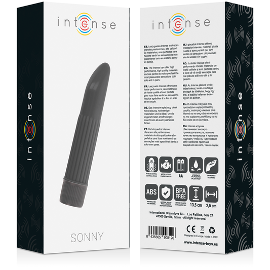 INTENSO - VIBRATORE SONNY BLACK
