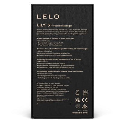 LELO - LILY 3 MASSAGGIATORE PERSONALE - VIOLA
