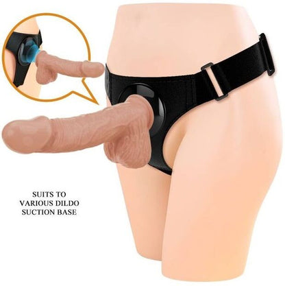 PRETTY LOVE - IMBRACATURA SLIP UNIVERSALE CON DILDO JERRY 21,8 CM NATURALE