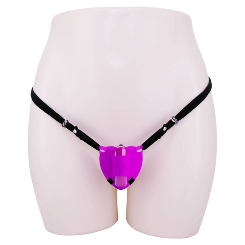 PRETTY LOVE - MASSAGGIATORE CLITORIDEO A BATTITO CARDIACO 10 MODALITÀ DI VIBRAZIONE VIOLA