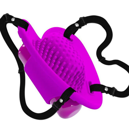 PRETTY LOVE - MASSAGGIATORE CLITORIDEO A BATTITO CARDIACO 10 MODALITÀ DI VIBRAZIONE VIOLA