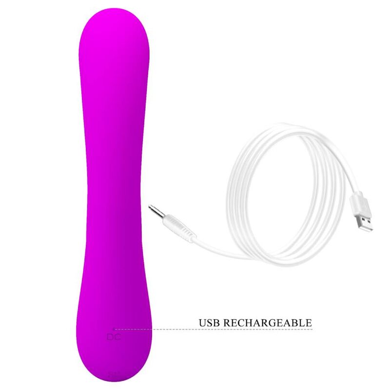 PRETTY LOVE - SINCERO VIBRATORE E SUCCHIATORE PER CLITORIDE IN SILICONE VIOLA