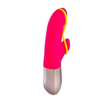 FUN FACTORY - AMORINO MINI VIBRATORE ROSA E GIALLO NEON