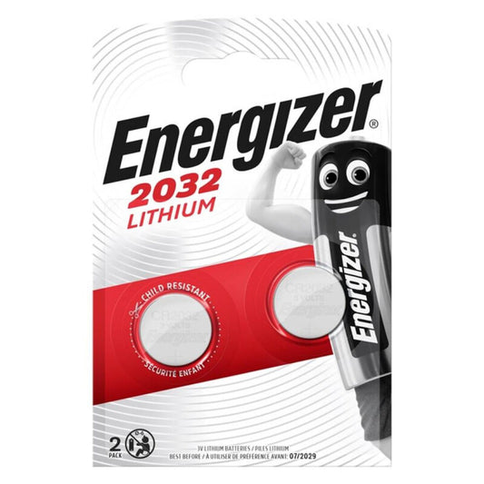 ENERGIZER - BATTERIA A BOTTONE AL LITIO CR2032 3V BLISTER*2