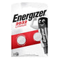 ENERGIZER - BATTERIA A BOTTONE AL LITIO CR2032 3V BLISTER*2