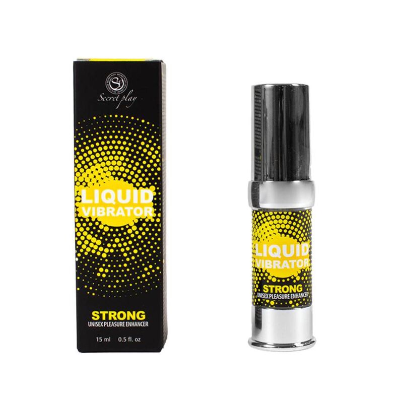 SECRETPLAY - VIBRATORE STIMOLATORE LIQUIDO FORTE UNISEX 15 ML