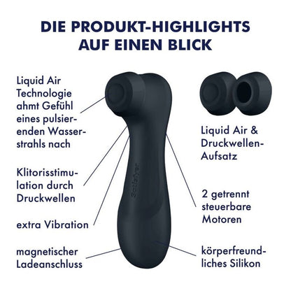 SATISFYER - TECNOLOGIA LIQUID AIR PRO 2 GENERAZIONE 3 LILLA
