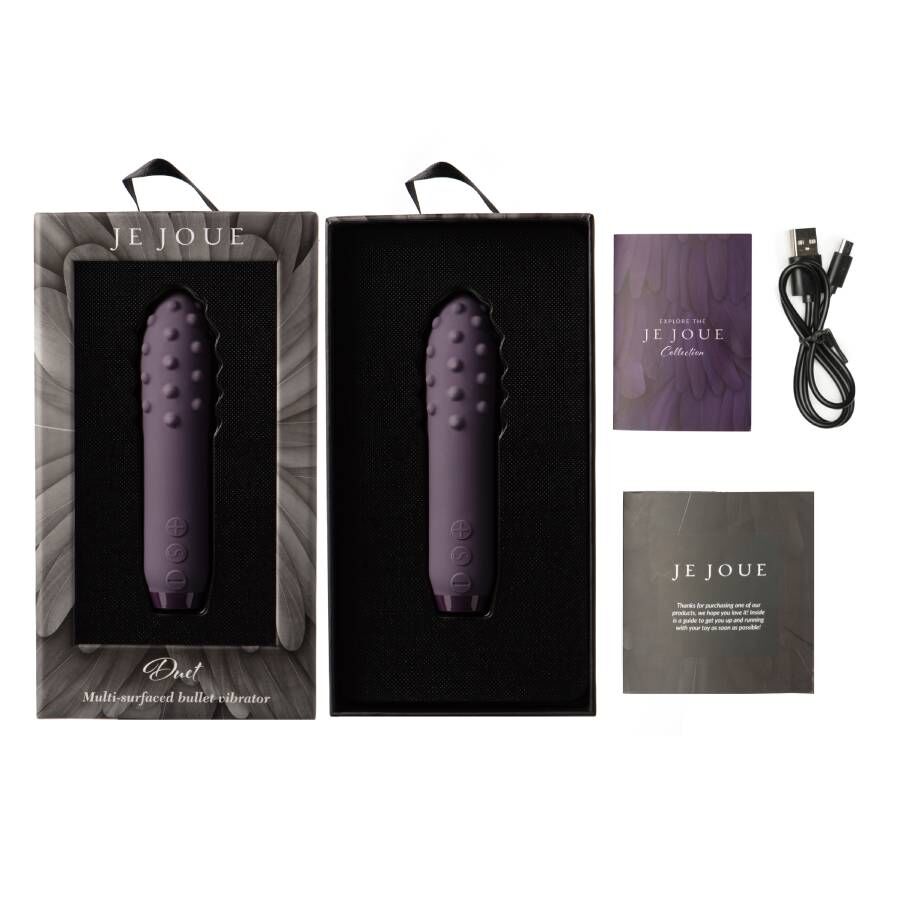 JE JOUE - DUETTO PALLONE VIBRANTE VIOLA