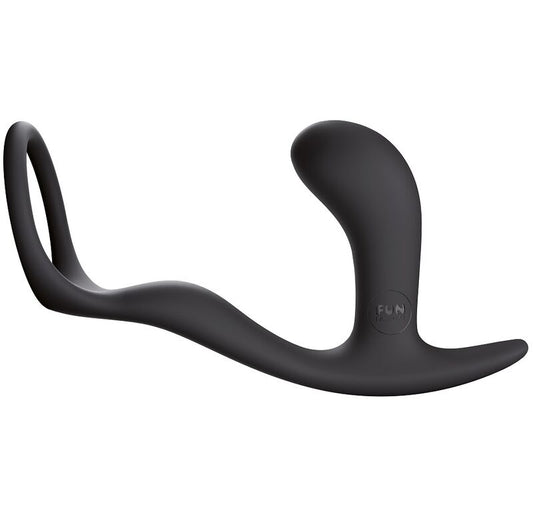 FUN FACTORY - ANELLO BOOTIE CON TAPPO IN ARDESIA