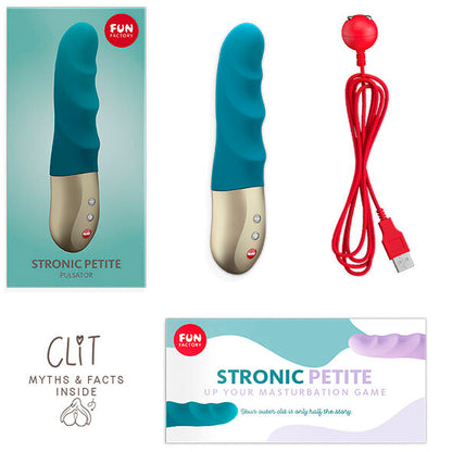 FUN FACTORY - VIBRATORE STRONIC PETITE BLU PROFONDO