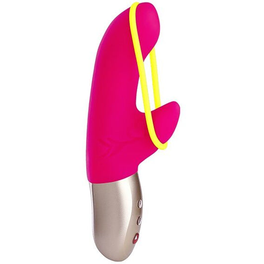 FUN FACTORY - AMORINO MINI VIBRATORE ROSA E GIALLO NEON