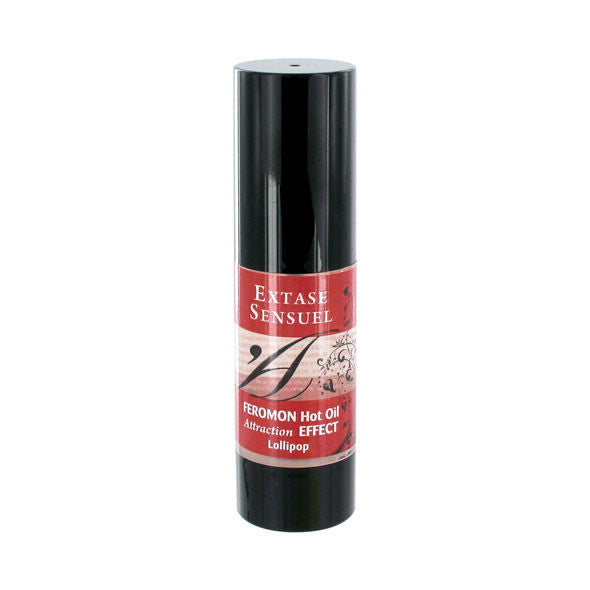 EXTASE SENSUAL - OLIO DA MASSAGGIO EFFETTO CALORE CON FEROMONI LECCA-LECCA 30 ML