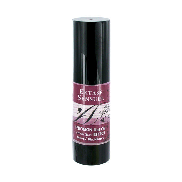 EXTASE SENSUAL - OLIO DA MASSAGGIO EFFETTO CALORE CON FEROMONI DI MORA 30 ML