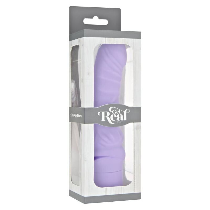 SII REALE - MINI VIBRATORE CLASSICO PUNTO G VIOLA