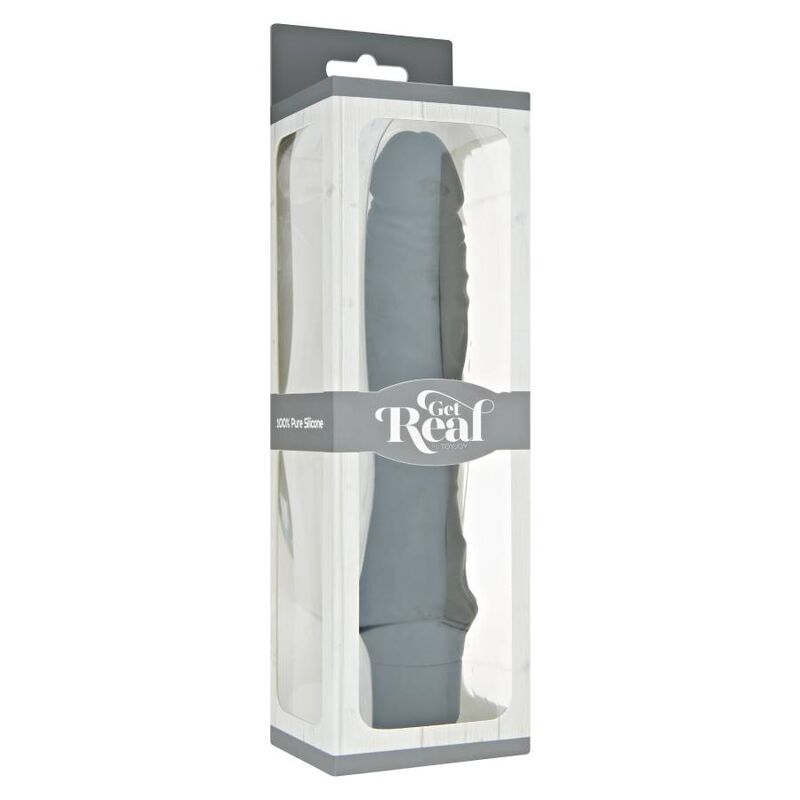 SII REALE - VIBRATORE NERO CLASSICO GRANDE