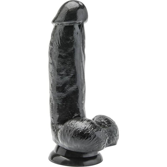 DIVENTA REALE - DILDO 12 CM CON TESTICOLI NERI