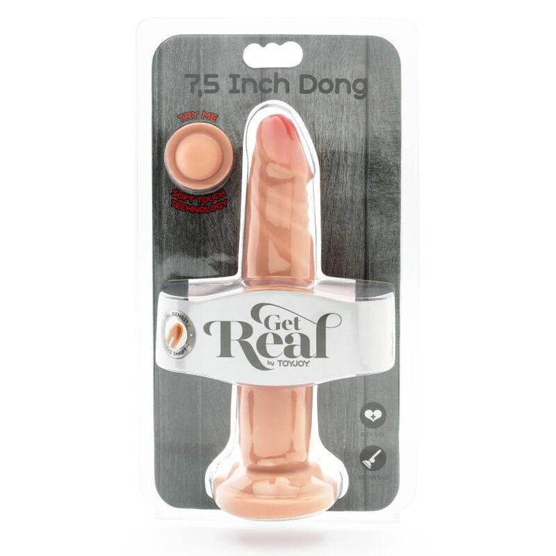 DIVENTA REALE - DONG A DOPPIA DENSITÀ 19 CM NATURALE