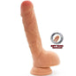 SII REALE - DILDO A DOPPIA DENSITÀ 25,5 CM CON TESTICOLI NATURALI