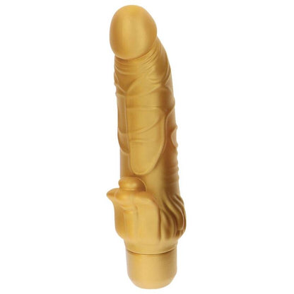 SII REALE - VIBRATORE DORATO GOLD DICKER STIM