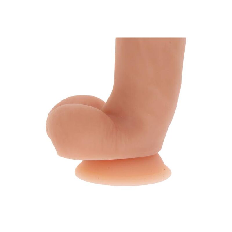 SII REALE - DILDO IN SILICONE DA 18 CM CON TESTICOLI NATURALI
