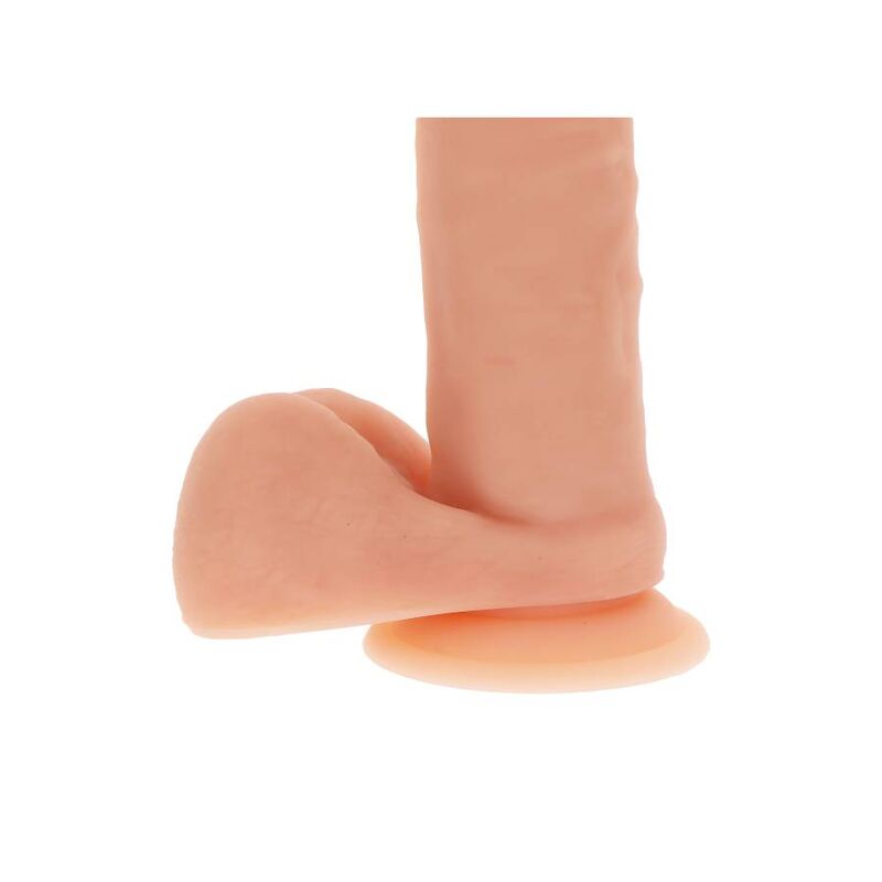 SII REALE - DILDO IN SILICONE DA 20,5 CM CON TESTICOLI NATURALI