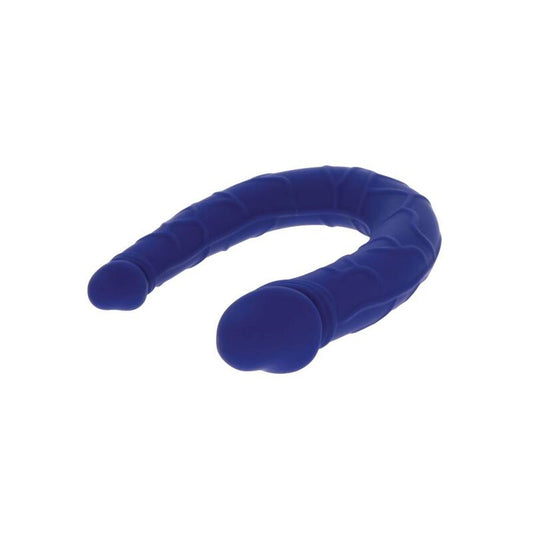 DIVENTA REALE - MINI DOPPIO DONG REALISTICO BLU