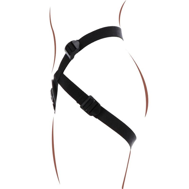 SII REALE - IMBRACATURA VIOLA CON PIZZO E STRAP-ON