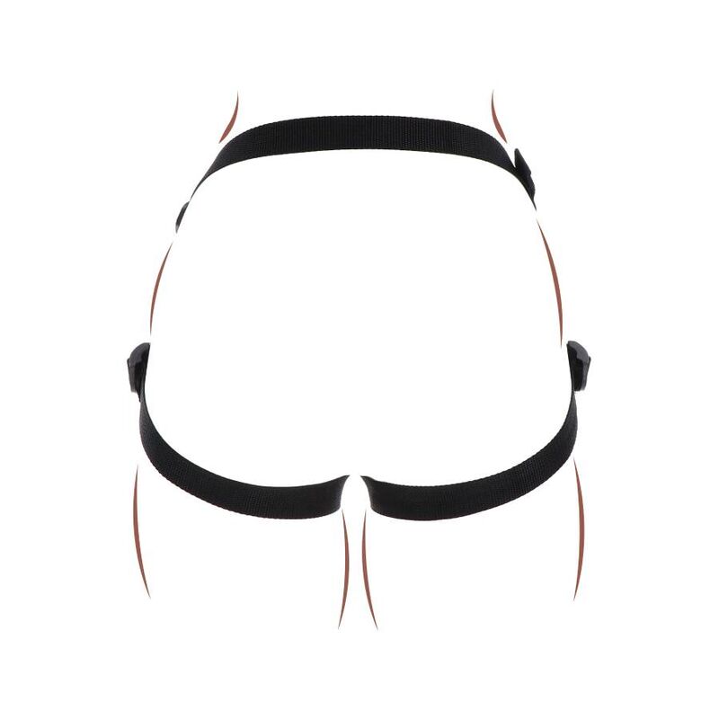 SII REALE - IMBRACATURA VIOLA CON PIZZO E STRAP-ON