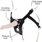 GET REAL - STRAP-ON PLEASURE HARNÉS NEGRO