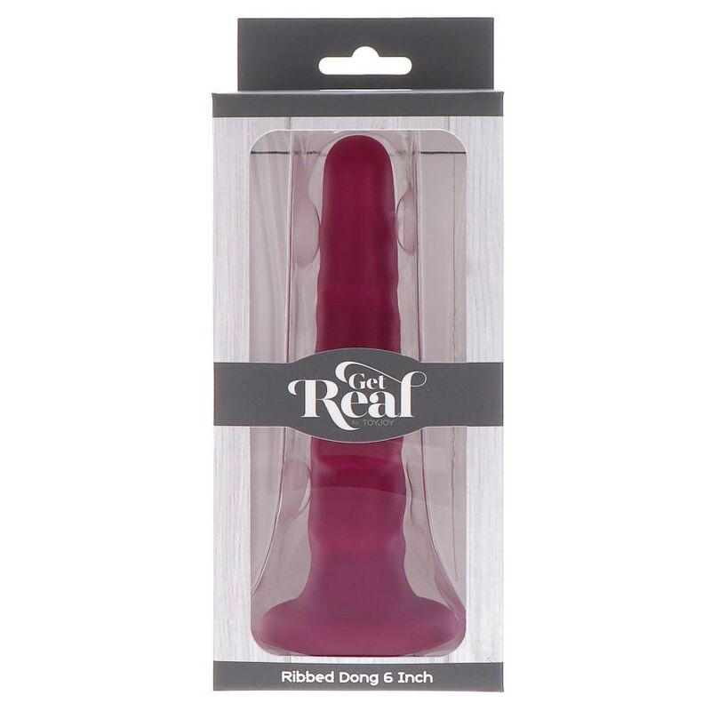 DIVENTA REALE - FALLO A COSTINE 12 CM ROSSO