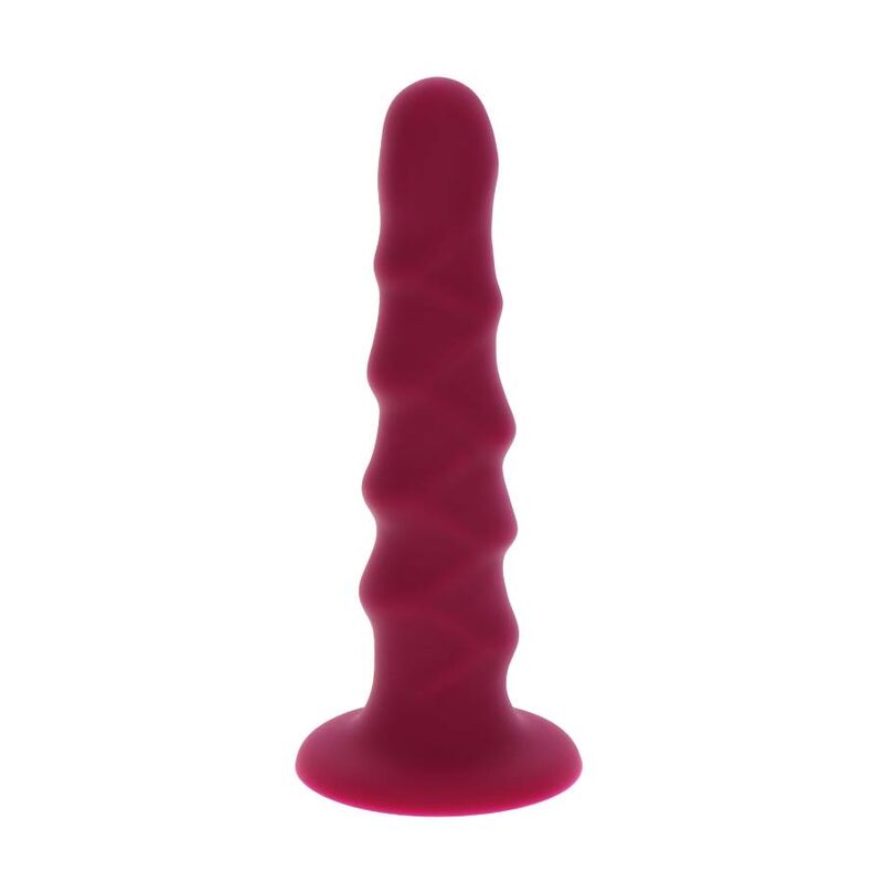 DIVENTA REALE - FALLO A COSTINE 12 CM ROSSO