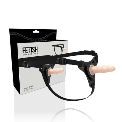 IMBRACATURA SOTTOMESSA FETISH - SILICONE REALISTICO CARNE 12,5 CM