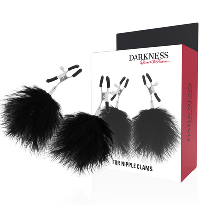DARKNESS - MORSETTI PER CAPEZZOLI CON POMPON 2