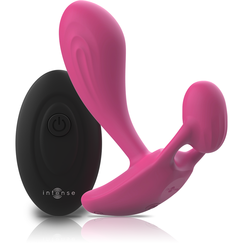 INTENSO - SHELLY DUO ANALE-PERINEO, VAGINALE-CLITORIDE ROSA REMOTO