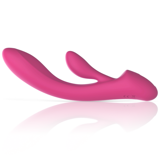 INTENSE - VIBRATORE LUIGI RABBIT IN SILICONE LIQUIDO ROSA