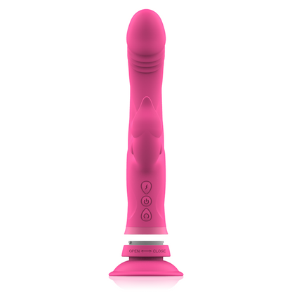 INTENSE - VIBRATORE RABBIT IN SILICONE ROSA LUGLIO