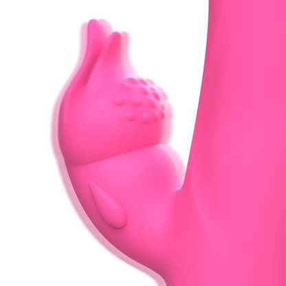 INTENSE - VIBRATORE RABBIT IN SILICONE ROSA LUGLIO