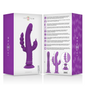 INTENSE - VIBRATORE CASANOVA RABBIT SILICONE TRIPLO MOTORE VIOLA