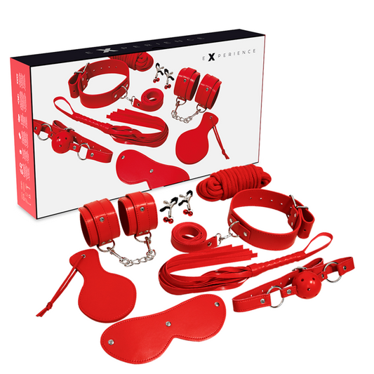 ESPERIENZA - KIT FETISH BDSM SERIE ROSSA