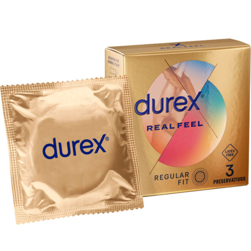 DUREX - PRESERVATIVI REAL FEEL 3 PEZZI