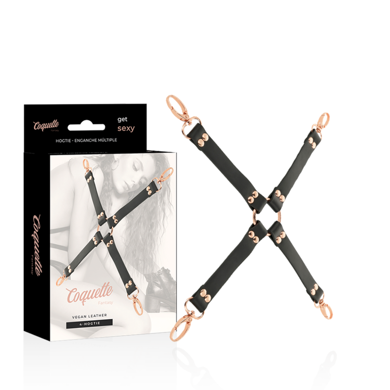 COQUETTE CHIC DESIRE - FANTASY HOG TIE PELLE VEGANA